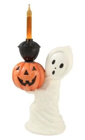 Halloween Ghost and Jack O Lantern Bubble Night Light