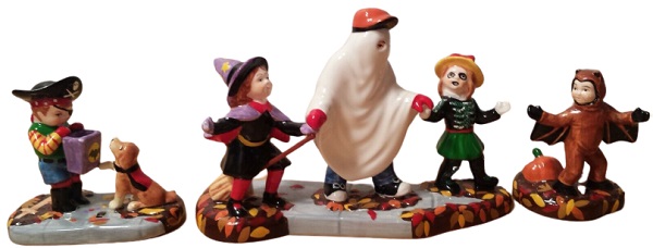 Department 56 Trick or Treat Kids Halloween Figurines
